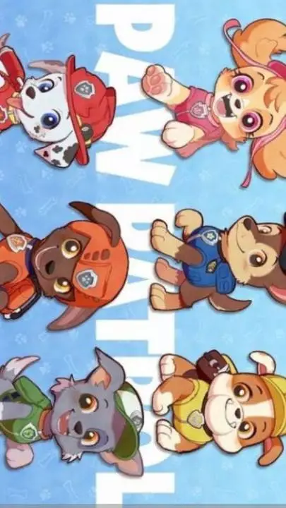ai character: Paw Patrol  background