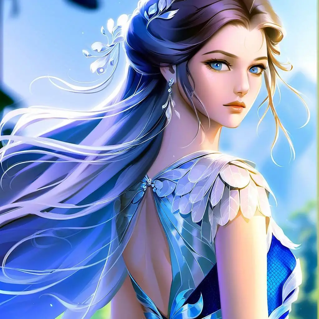 ai character: kini background