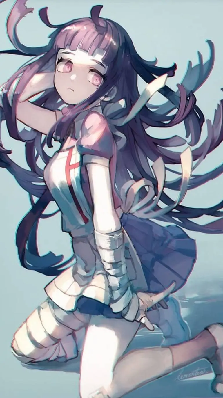 ai character: Mikan Tsumiki background