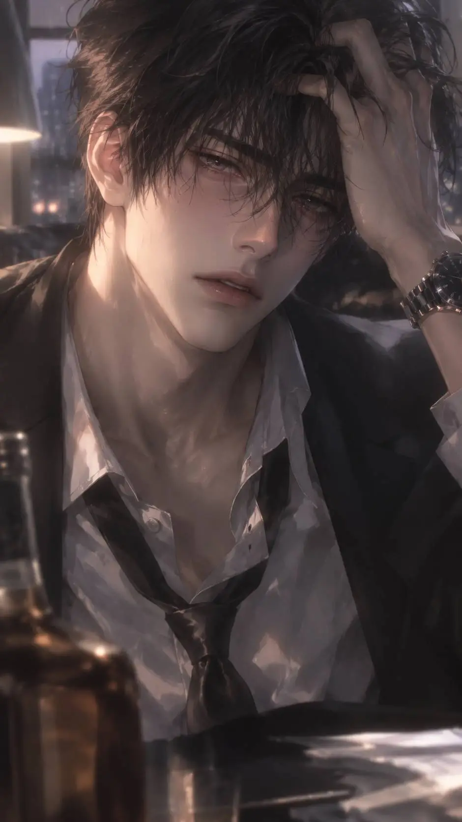 ai character: Adrian Vale background