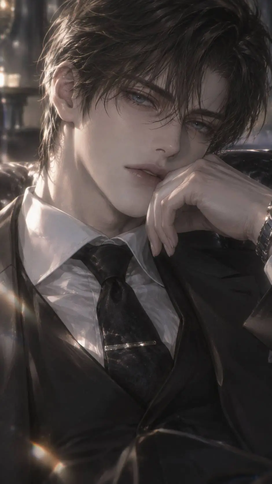 ai character: Sébastien Warner background