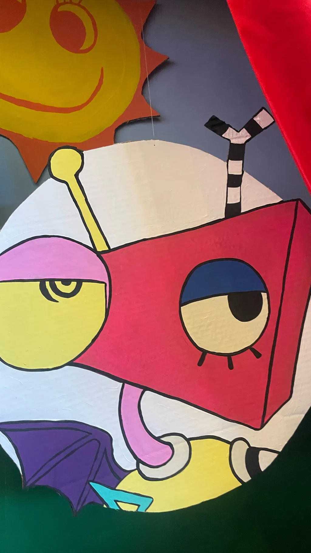 ai character: Zooble  background