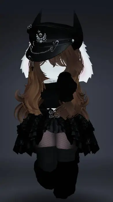 ai character: 🖤Darki🖤 background