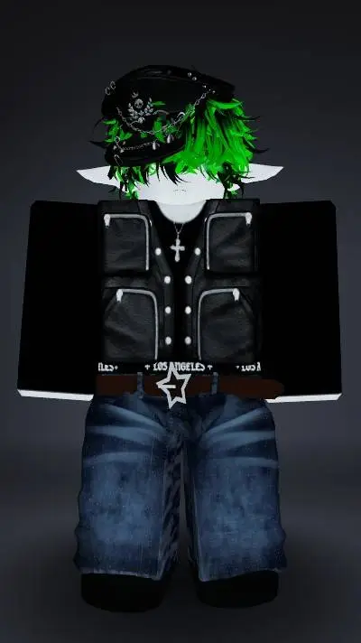 ai character: 🖤Ivory💚 background