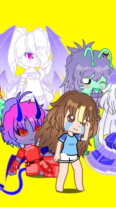 ai character: minhas OCs!!! background