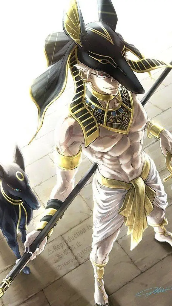 ai character: Egipto Mha background