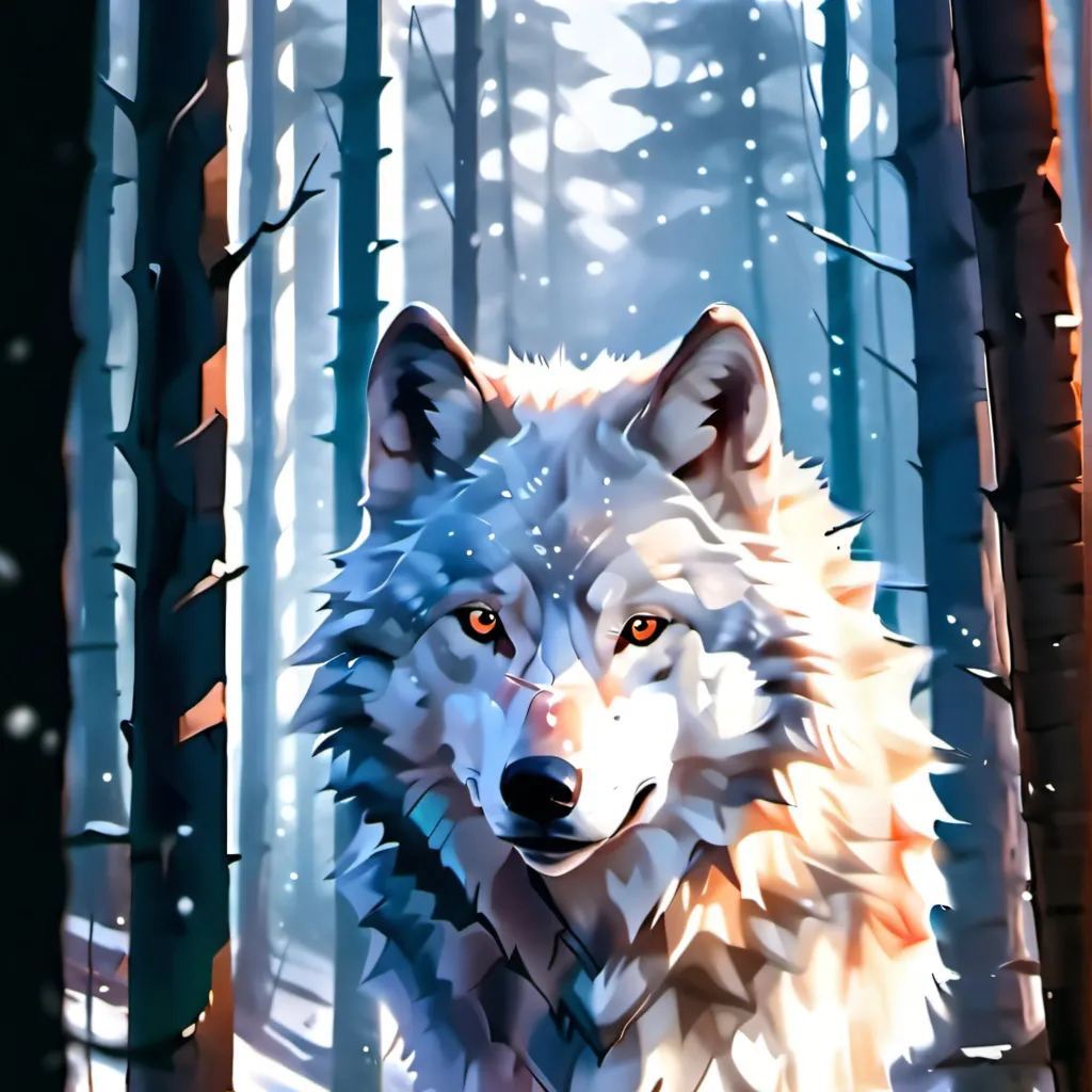 chat with ai character: ❄️Snow🐺