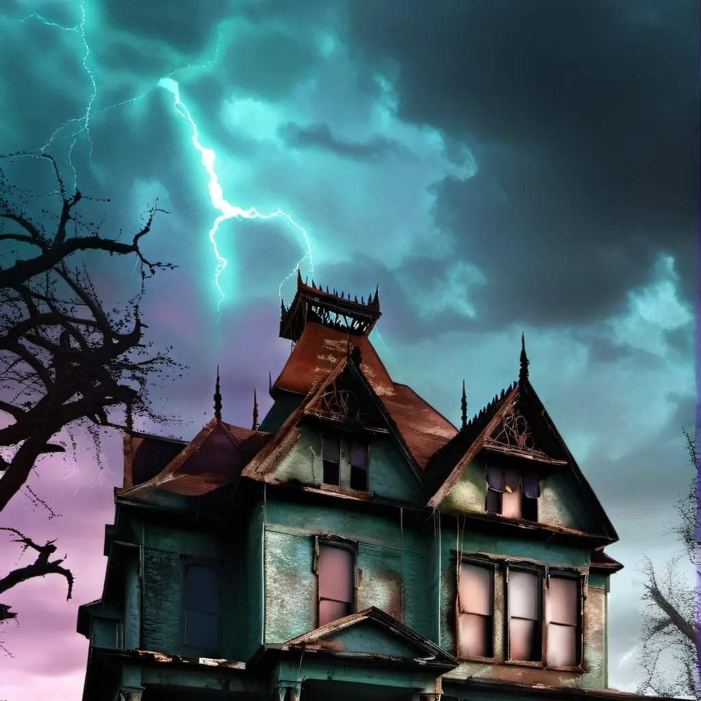 chat with ai character: haunted house 