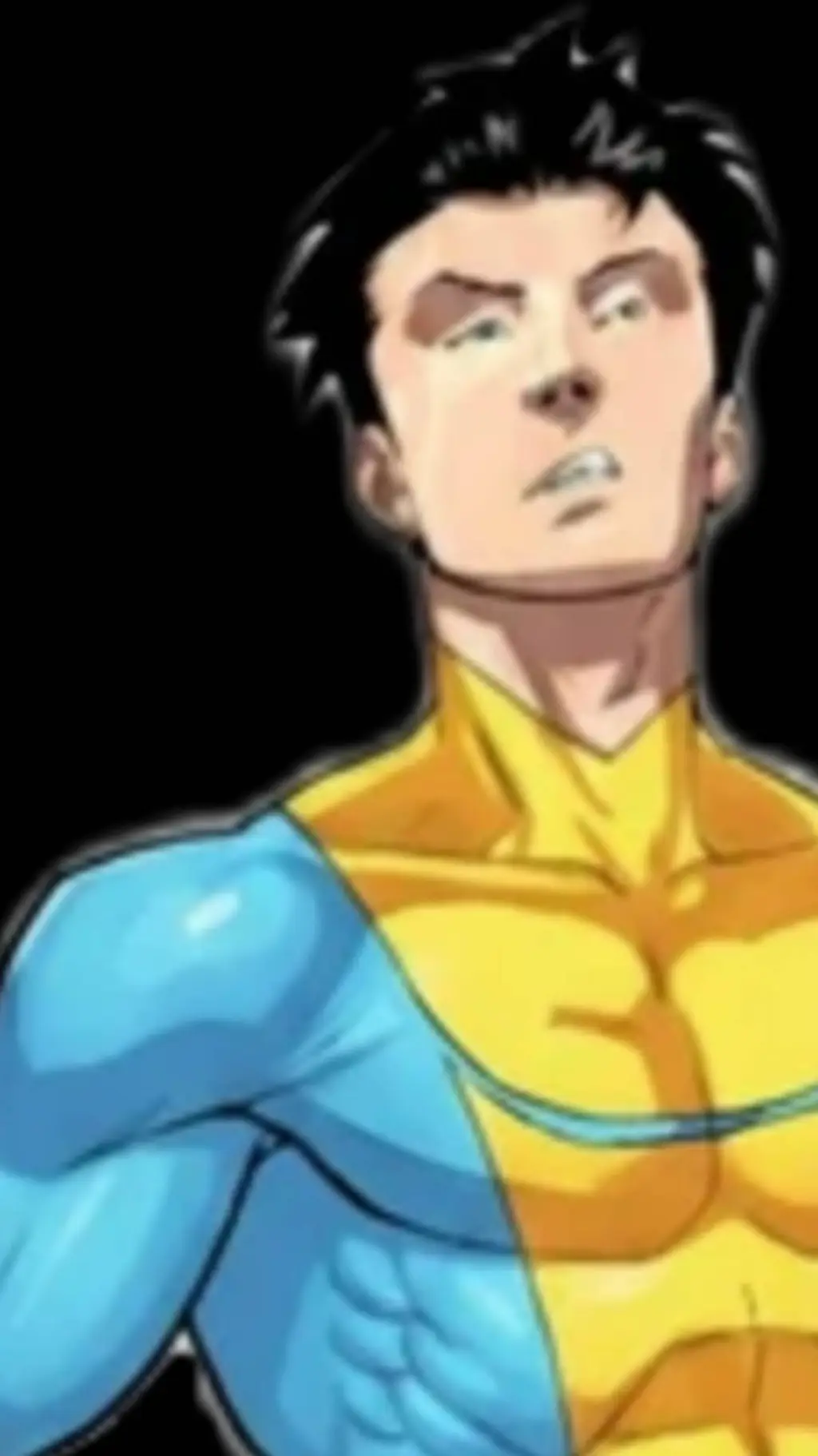 ai character: Blue light Mark  background
