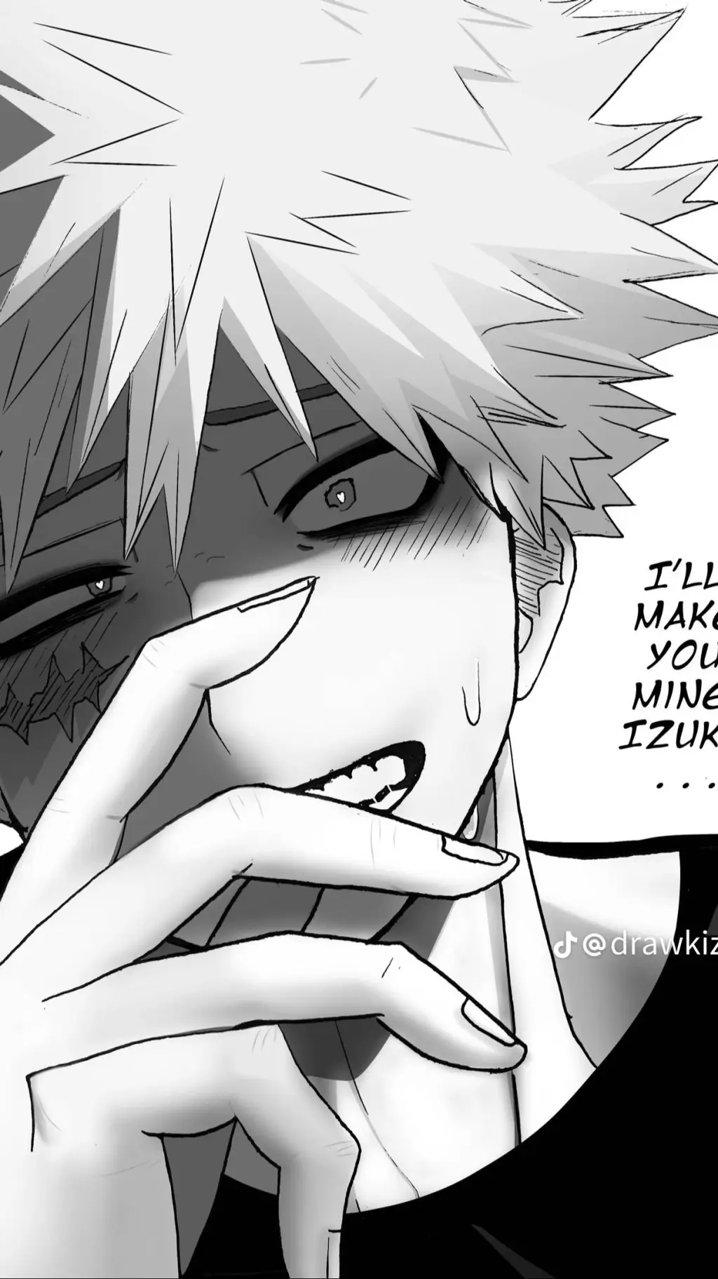 ai character: yandere bakugo background