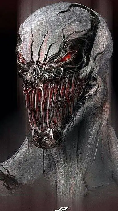 ai character: anti venom  background