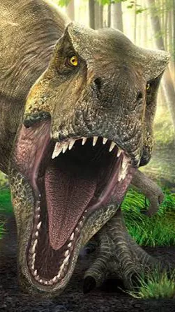 ai character: Jurassic World background