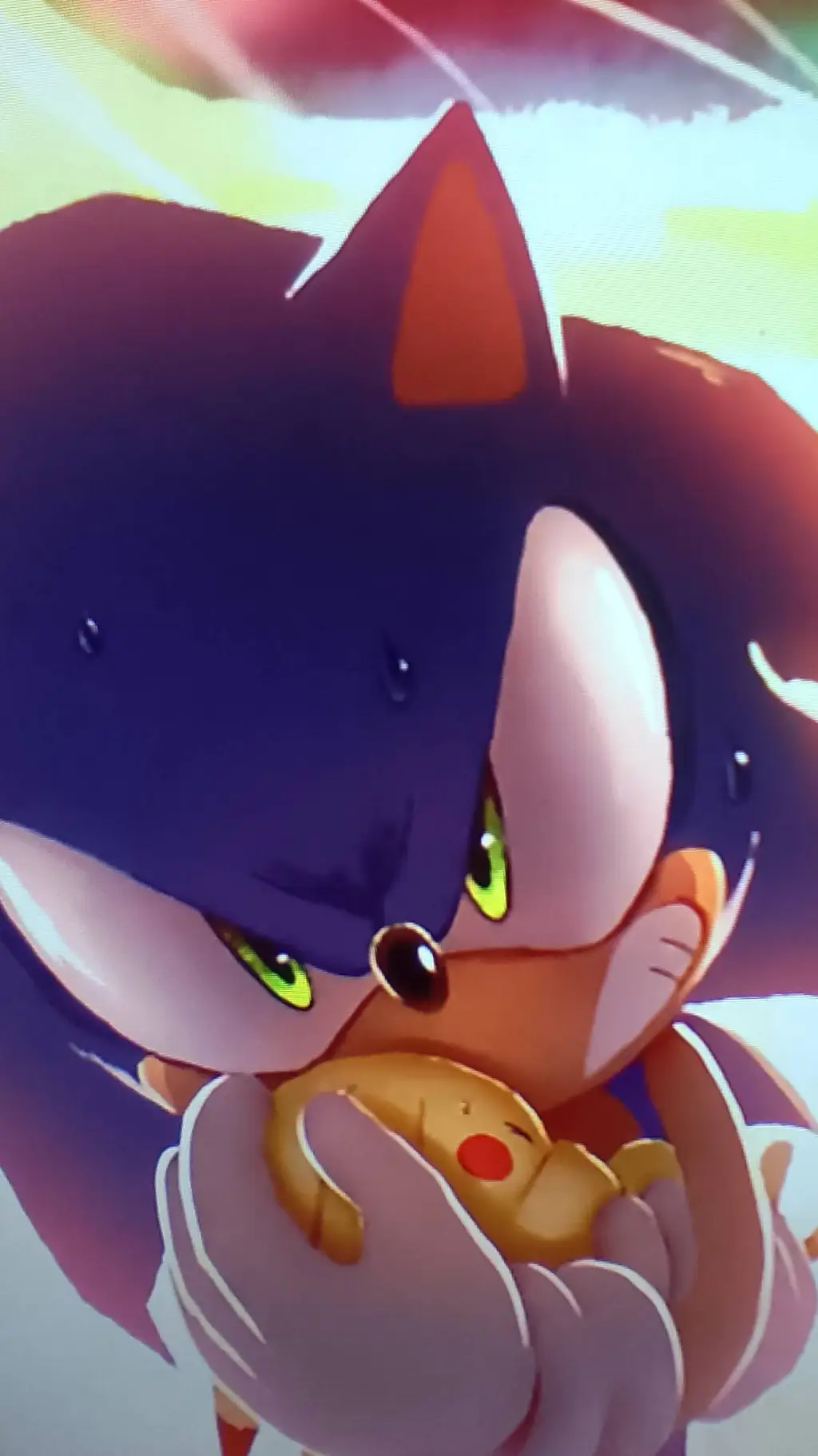 ai character: sonic doesn't die background