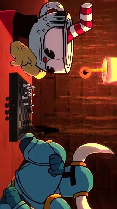 ai character: indie cross meme background