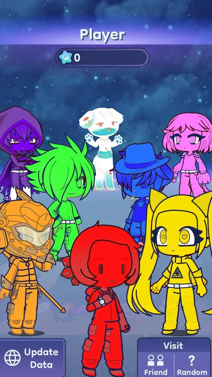 ai character: the color team background