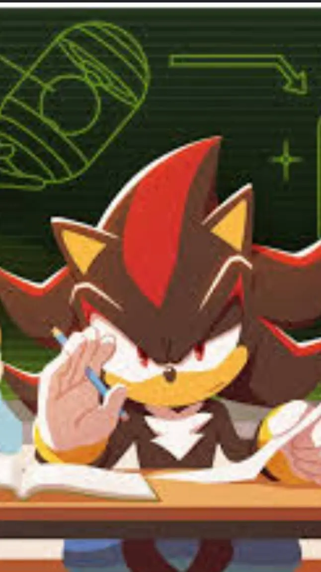 ai character: boyhedgehog school background