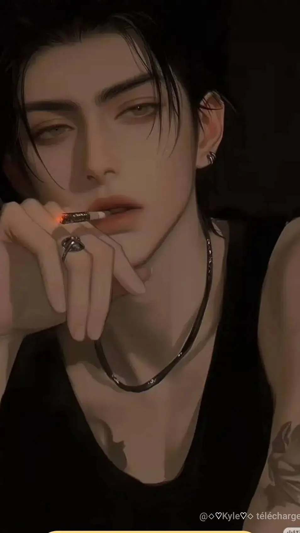 ai character: Enzo  background