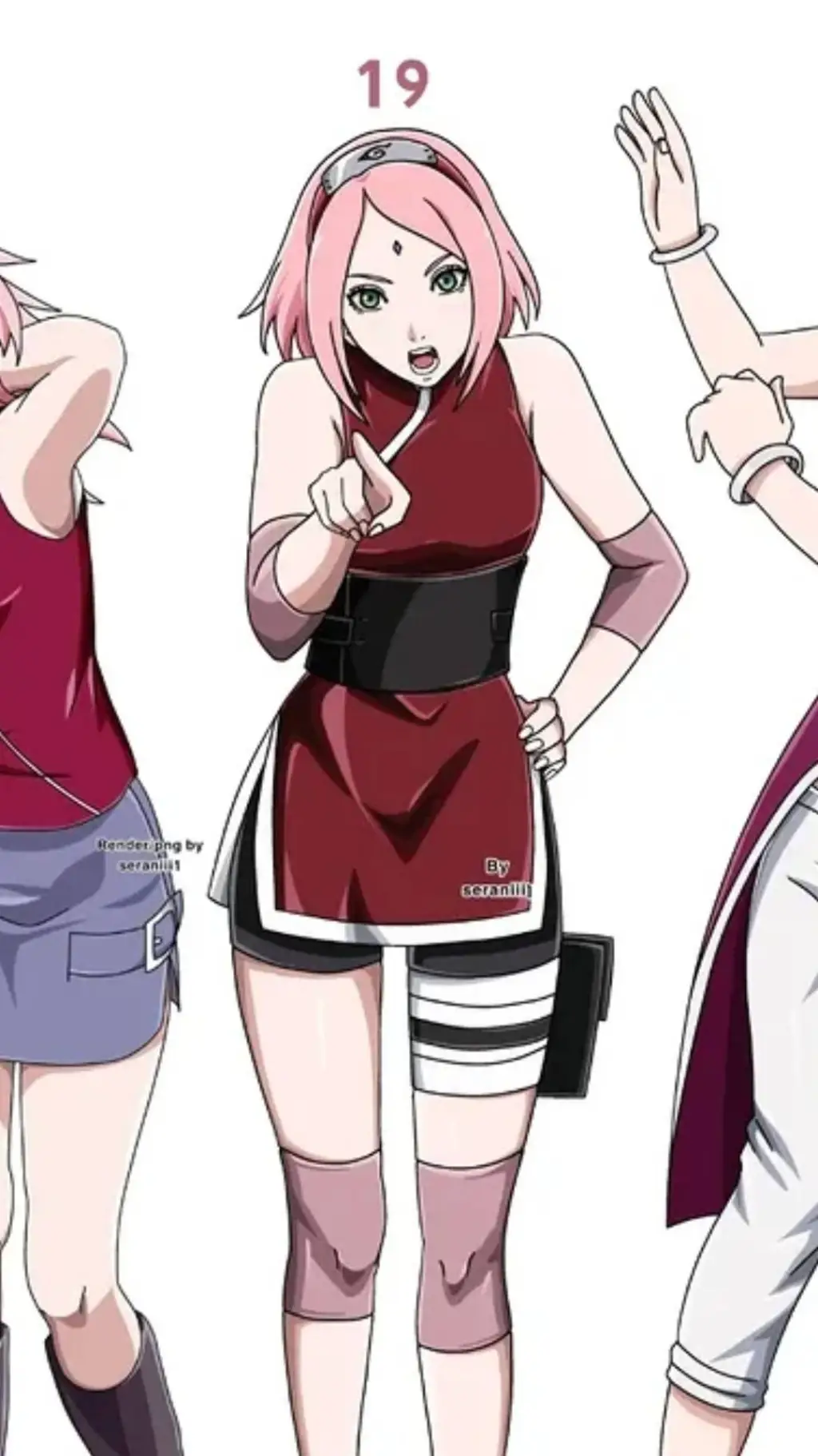 ai character: Sakura the last background