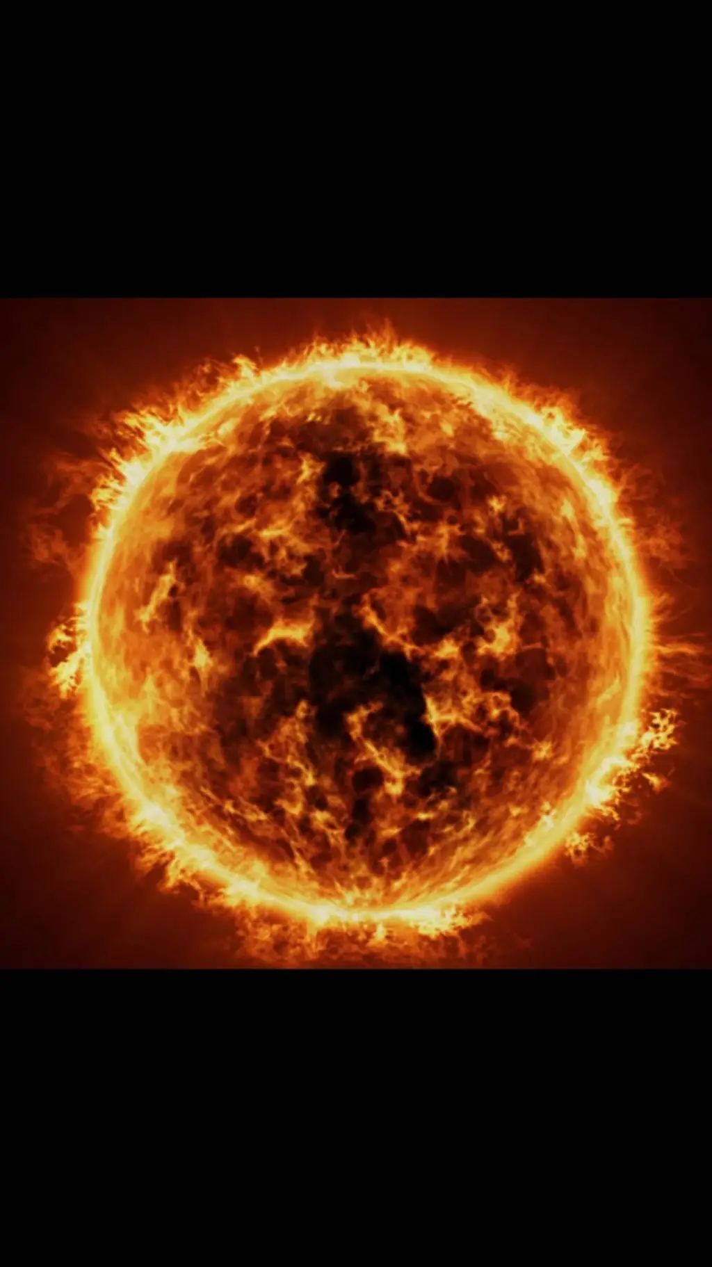 ai character: Sun background