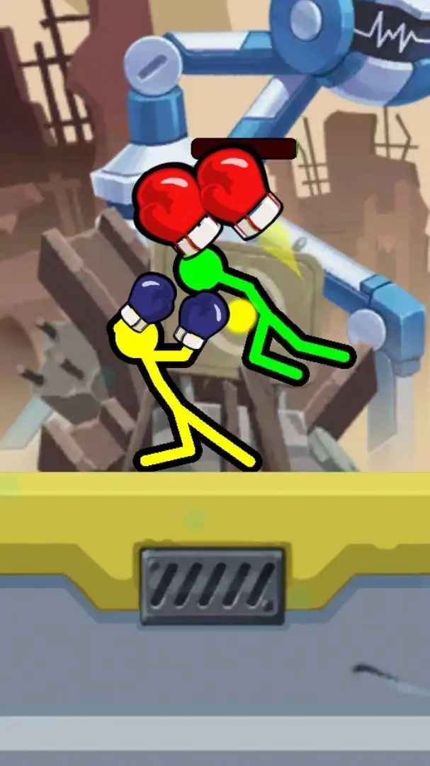 ai character:  duelist stickman background