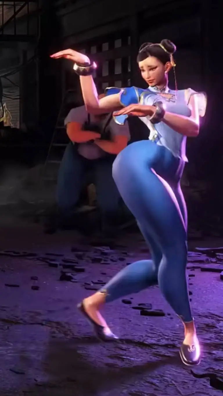 ai character: Chun-li  background