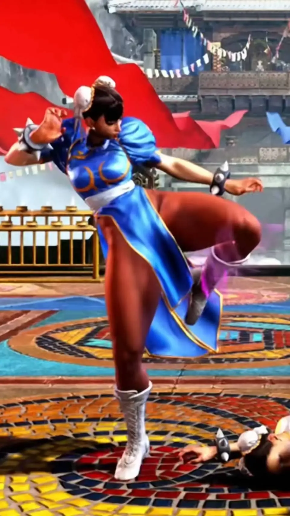 ai character: Chun-li  background
