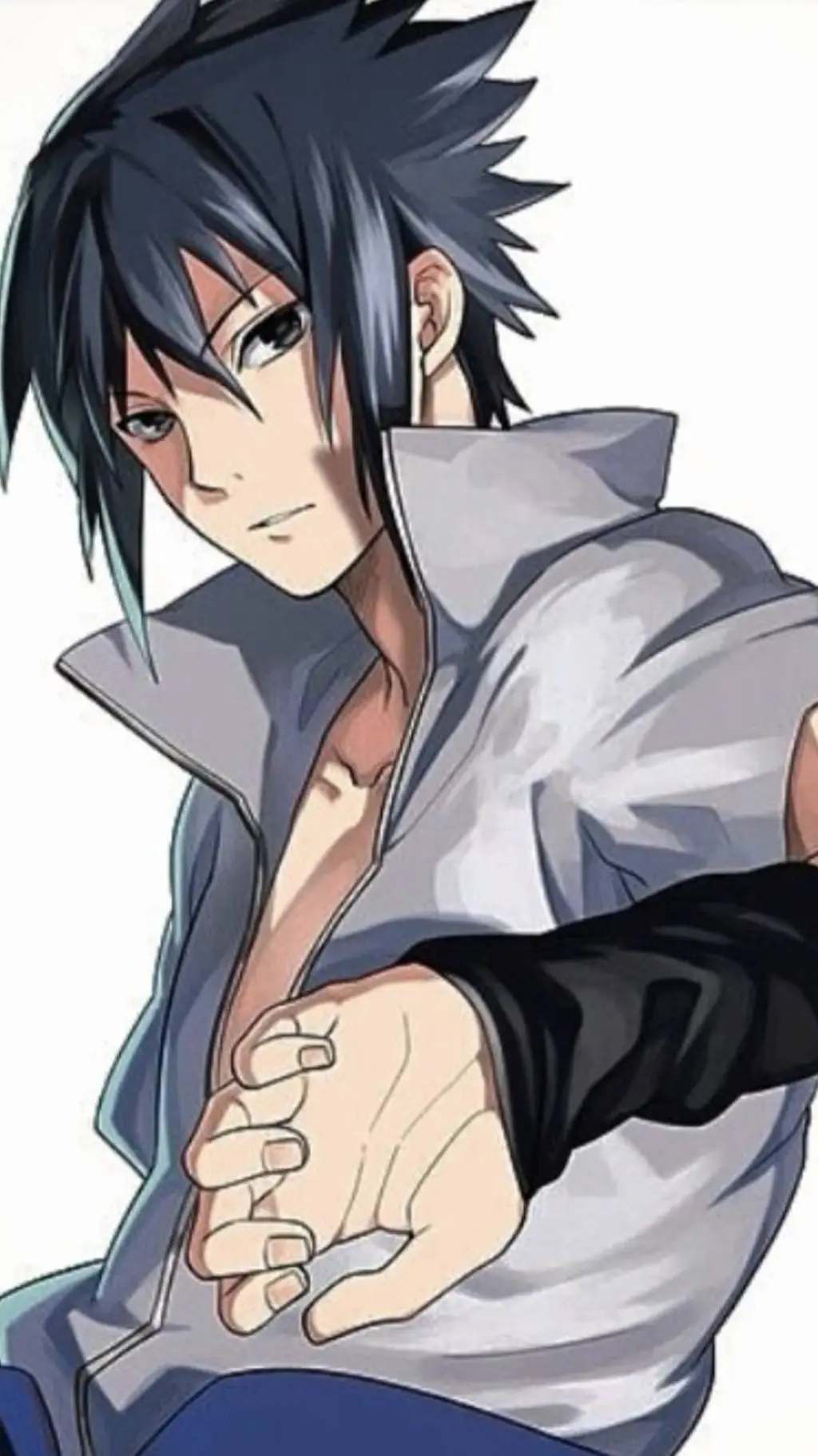 ai character: Sasuke  background