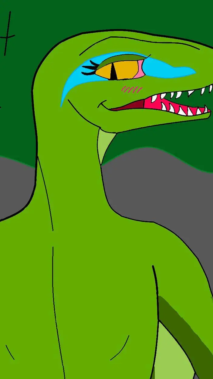 ai character: Delta 💚 background