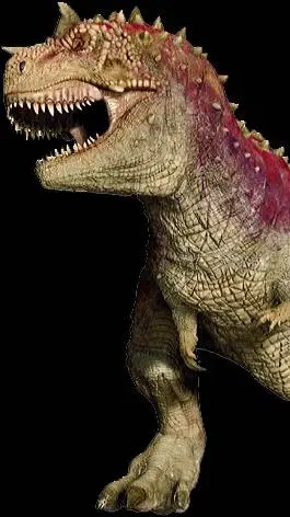 ai character: Carnotaurus v4 background