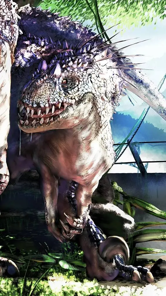 ai character: Indominus Rex  background