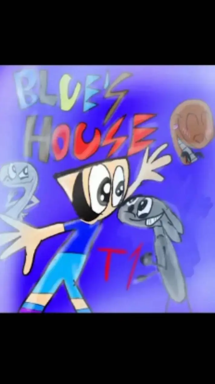 ai character: La Casa De Blue background