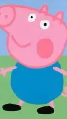 ai character: George Pig  background