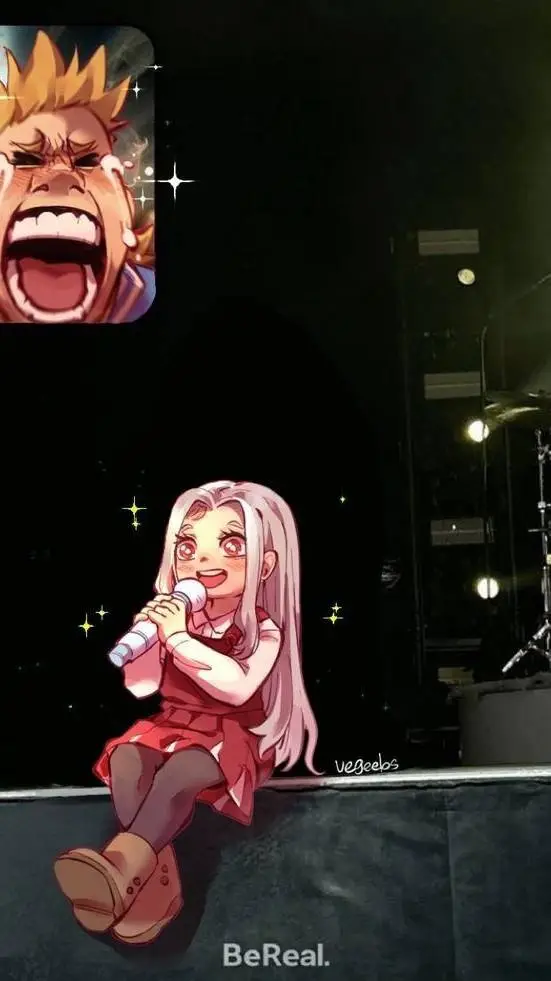 ai character: mha hiding background