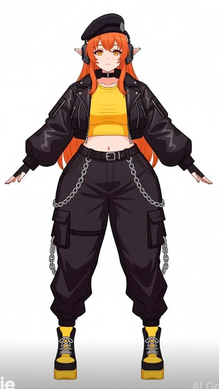 ai character: orphie  background