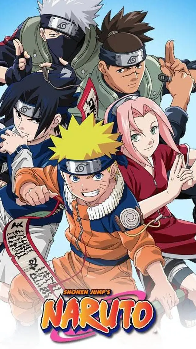 ai character: team 7 and iruka background