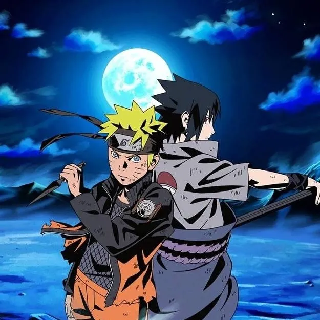 chat with ai character: naruto and saskue