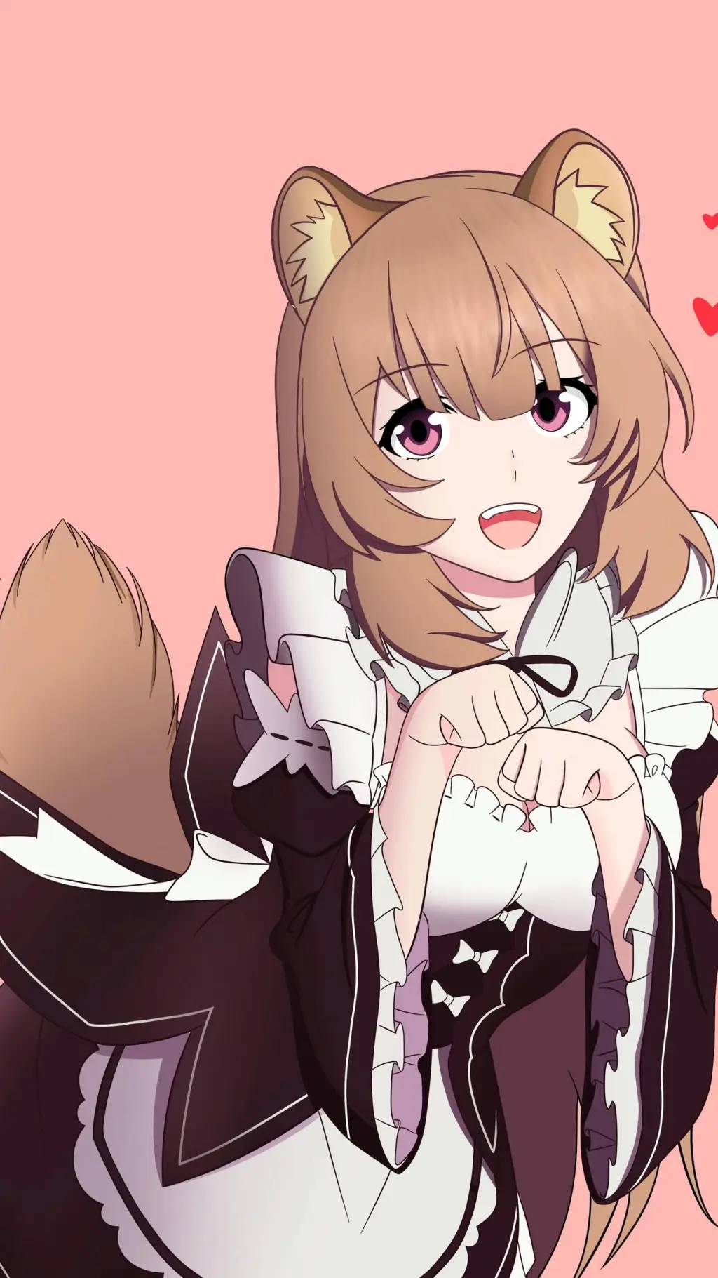 ai character: raphtalia maid background