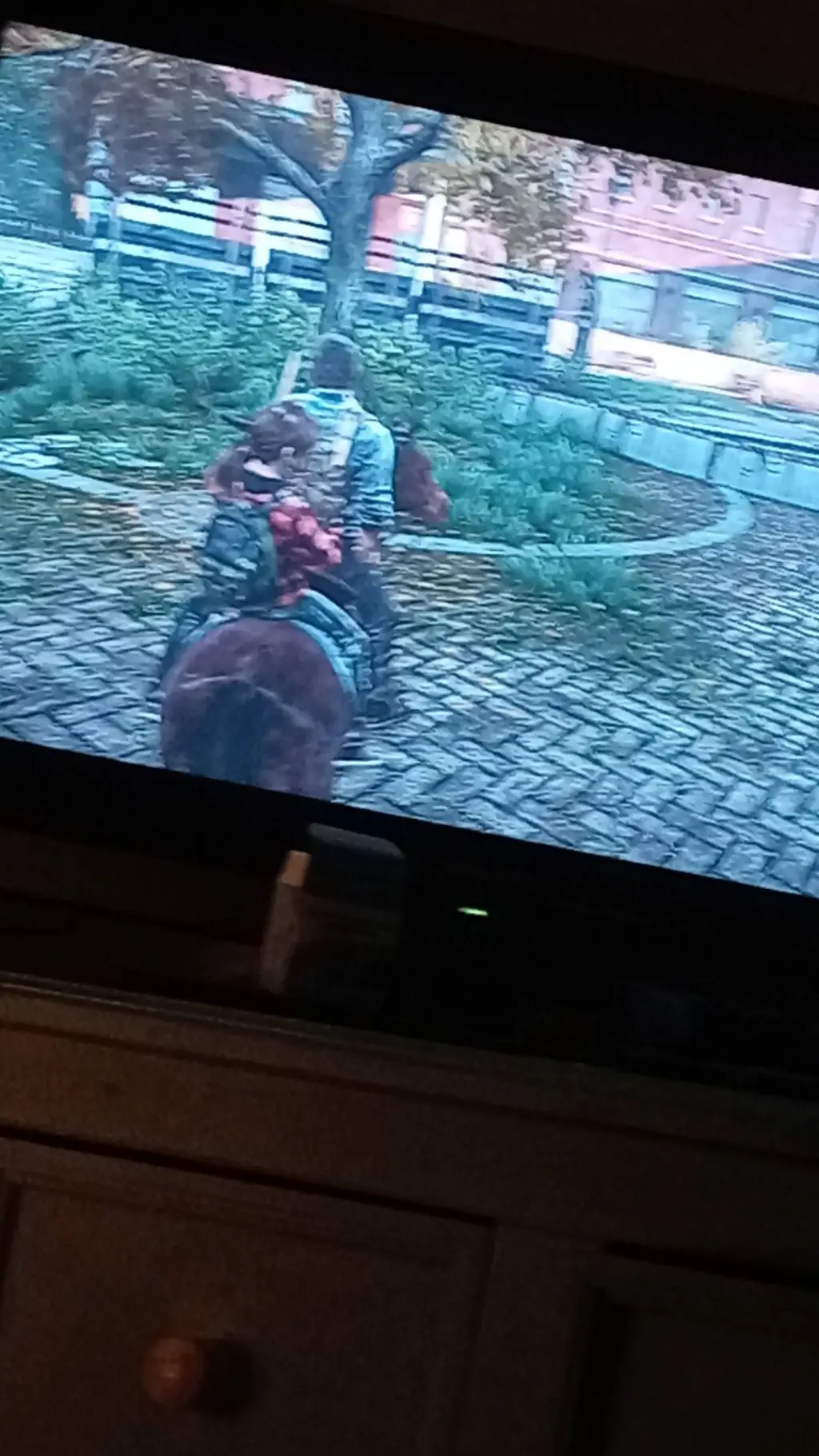 ai character: The Last of Us Pt2 background