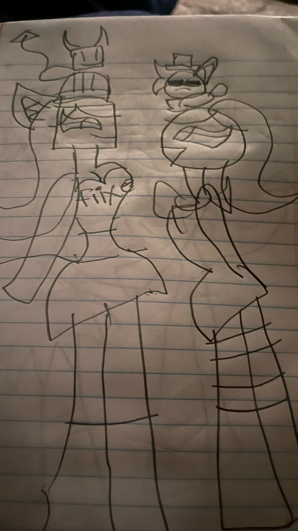 ai character: Felix And ￼Anna  background