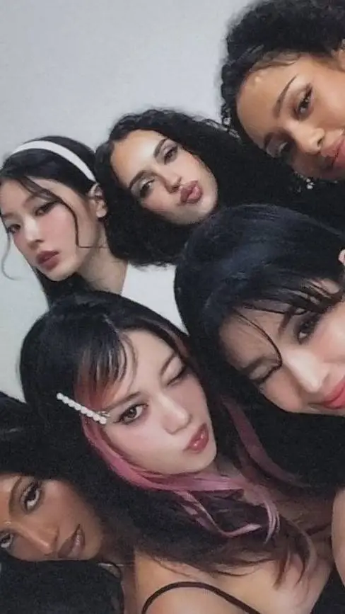 ai character: Katseye member  background