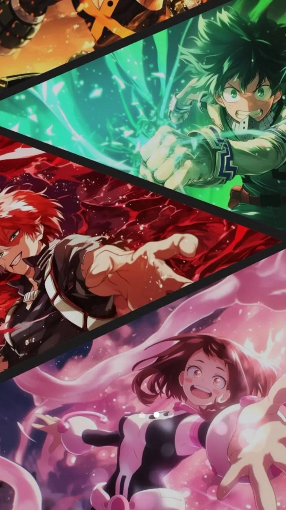 ai character: Mha background