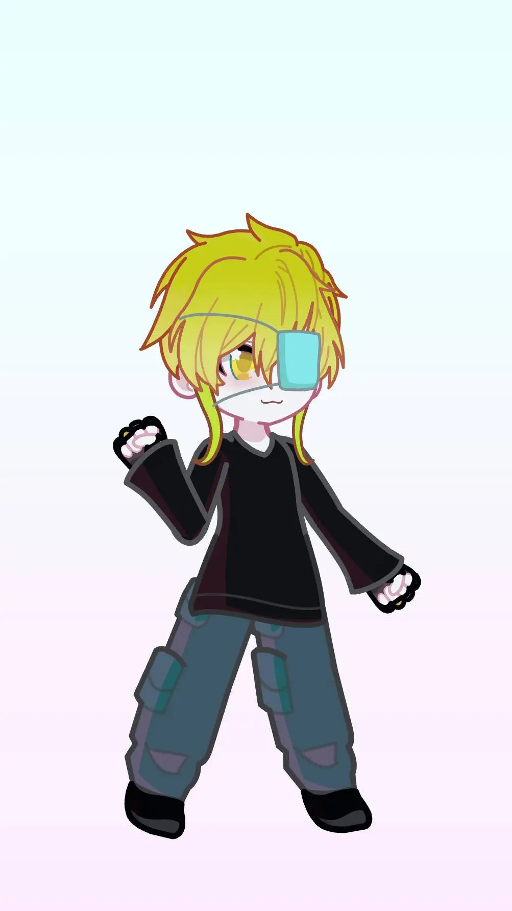 ai character: banana background