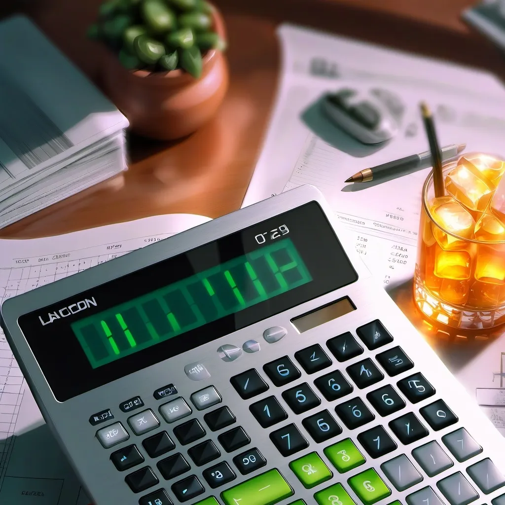 chat with ai character: Calculater