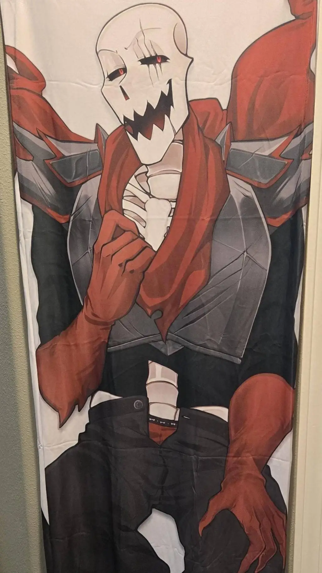 ai character: Fell Papyrus background