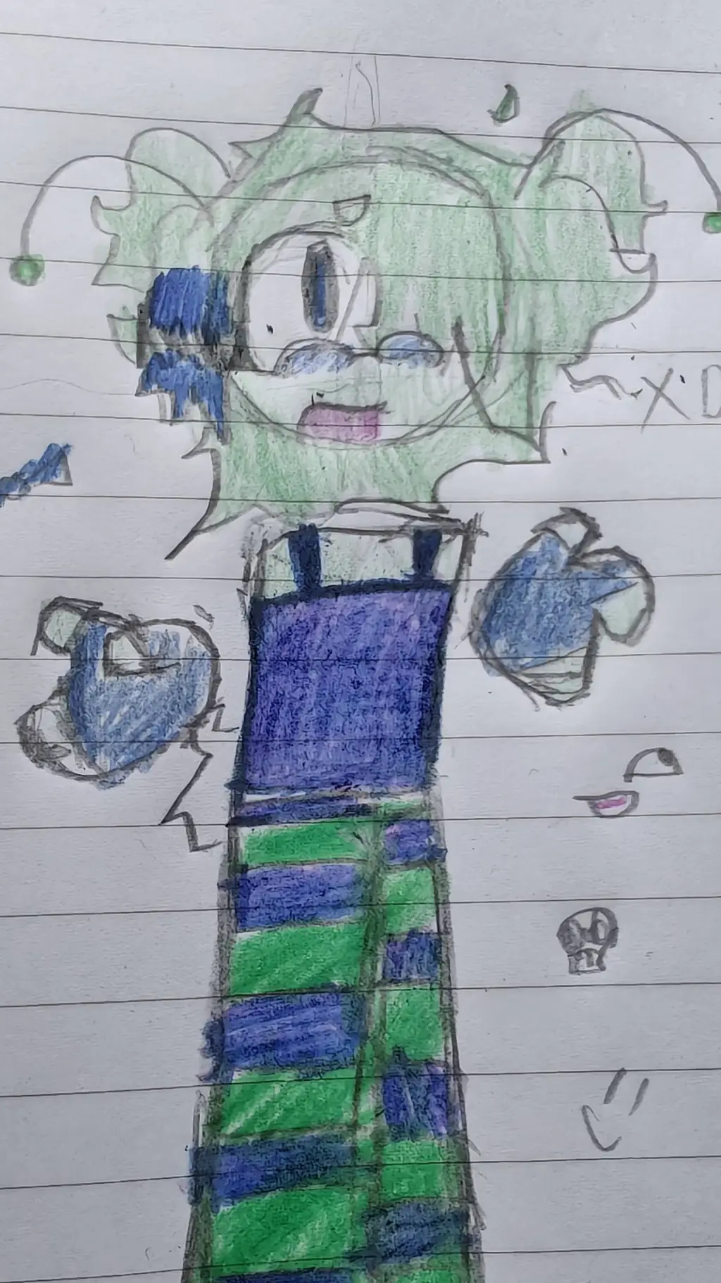 ai character: Meep :3 background
