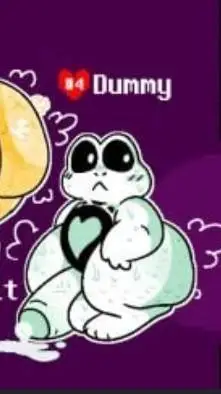 ai character: froggit background