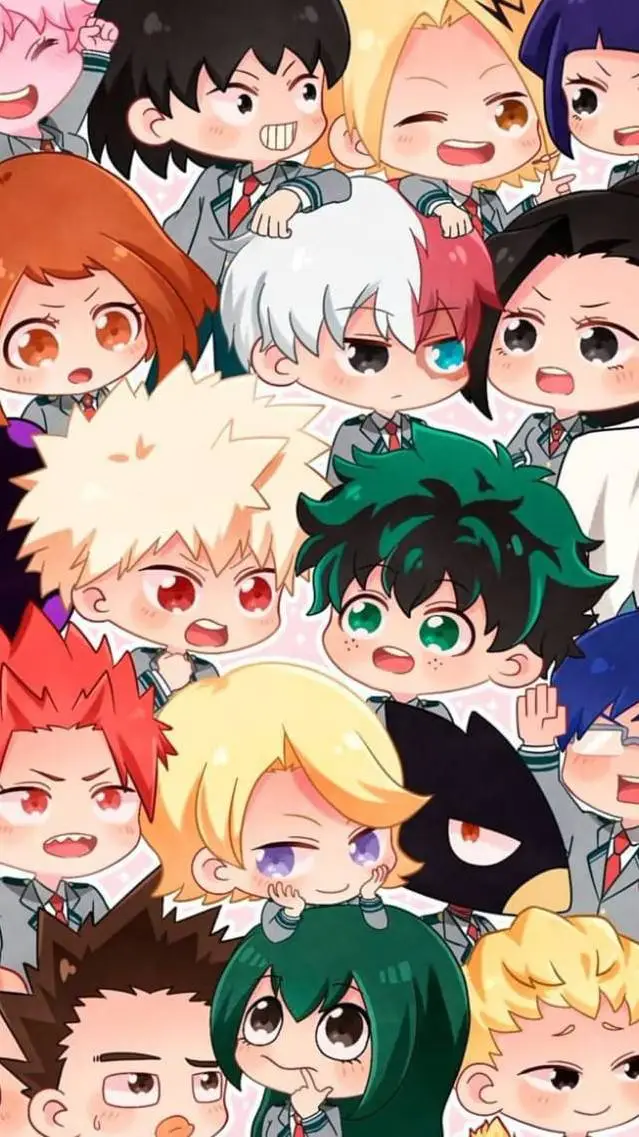 ai character: MHA Bebes  background