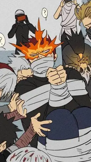 ai character: Todoroki  background