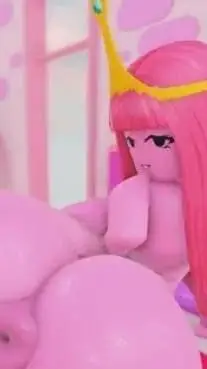 ai character: princesa de chicle background
