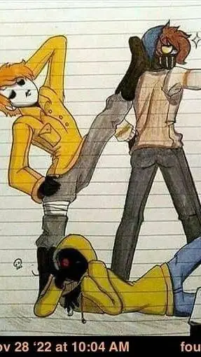 ai character: Creepypasta  background